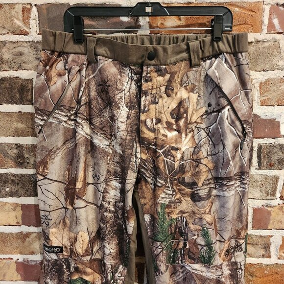 Gander Mountain Guide Series Pants Waterproof TecH2O Men's Medium Realtree Camo - Picture 2 of 14